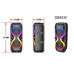 اسپیکر بلوتوثی قابل حمل Sing-E مدل ZQS8230 - تصویر 5