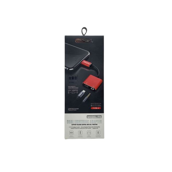 جک-Nafumi-T9-2-in-1-USB-C-to-3.5mm-Audio-Jac