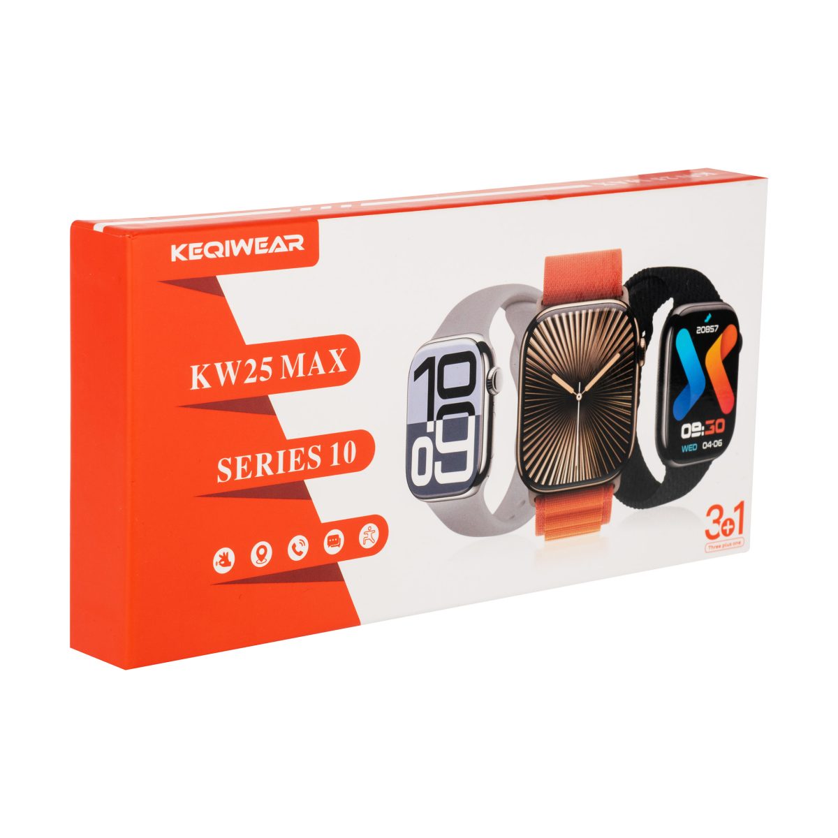 ساعت هوشمند کیکویر Keqiwear مدل KW25 MAX Series 10 - تصویر 2