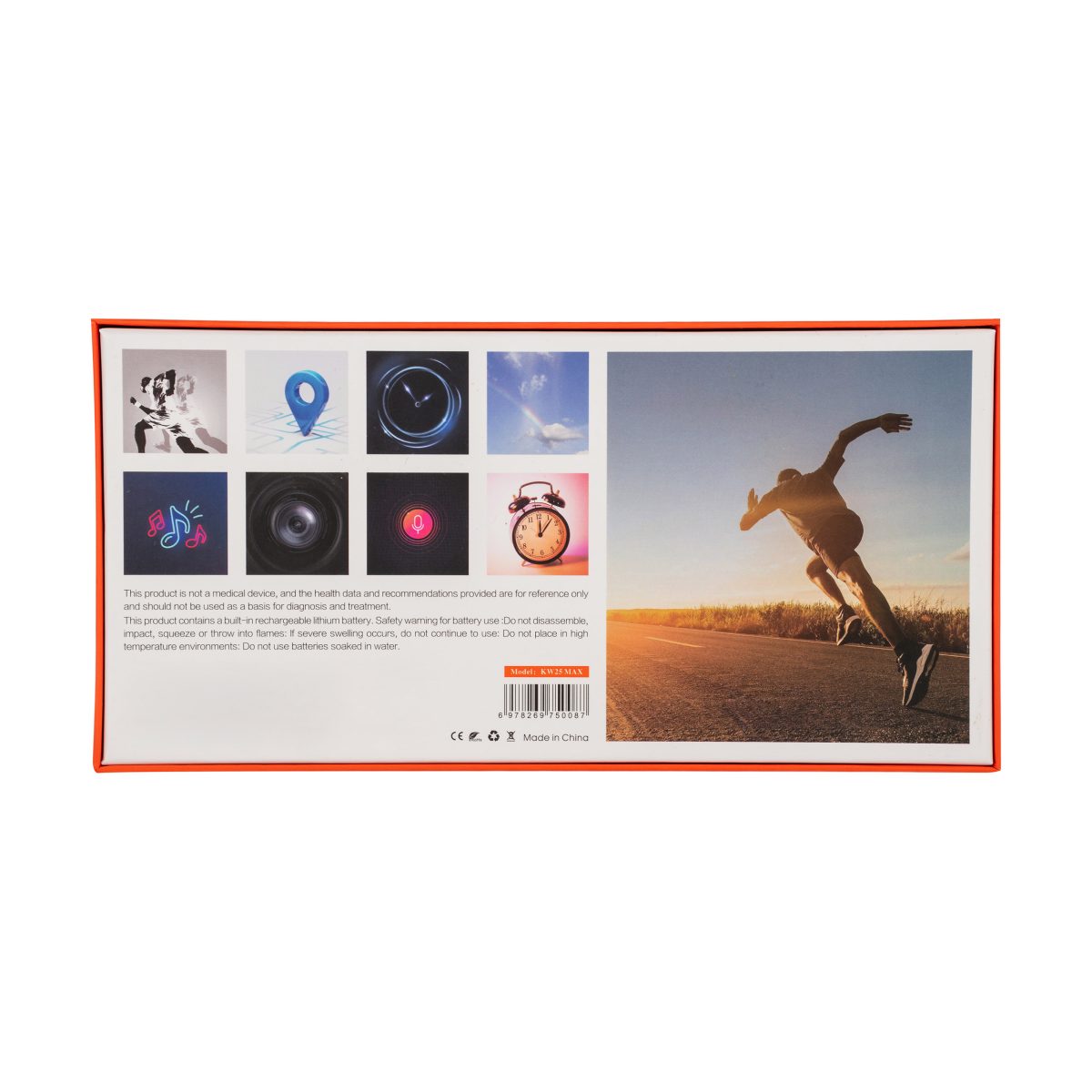 ساعت هوشمند کیکویر Keqiwear مدل KW25 MAX Series 10 - تصویر 3