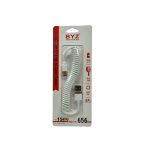 کابل شارژرلایتنینگ-فنری-مدل BL-656 -Byz